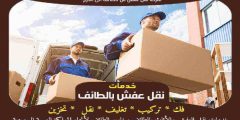 شركة نقل عفش من الطائف الى الخرج الأكثر طلبا عام 2024 | خبراء النقل