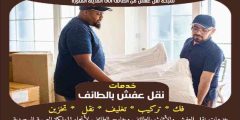 شركة نقل عفش من الطائف الى المدينة المنورة الأكثر طلبا عام 2025 | خبراء النقل